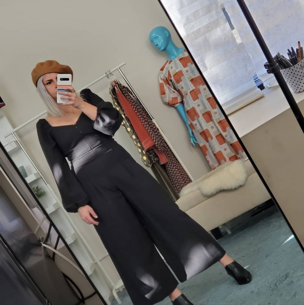 Sweetheart neckline jumpsuit